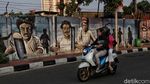 Mural Pahlawan Nasional Mejeng Jelang HUT RI