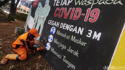 Mural Waspada COVID-19 Hiasi Bukit Duri