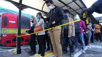 Pintu masuk sisi Selatan kini ditutup mulai pukul 14.00 WIB setiap hari kerja.