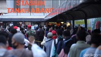 Lebih lanjut, setelah ganjil-genap berlaku terjadi kenaikan pengguna KRL Commuter Line sebesar 3,5 persen dari rata-rata 400 ribu penumpang per haril TransJakarta juga mencapai kenaikan 6-12 persen. Rifkianto Nugroho/detikcom  