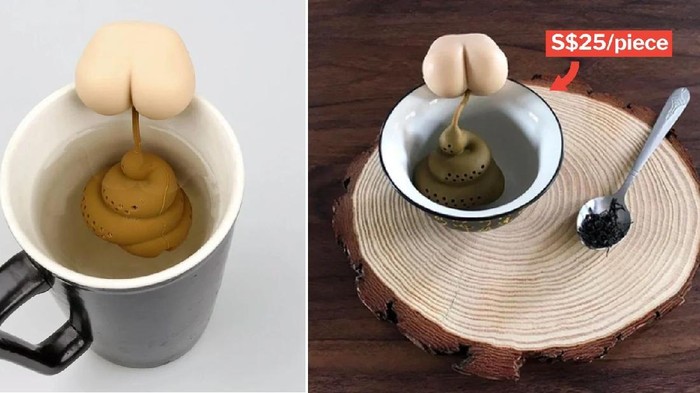 Jijik! Saringan Teh Ini Bentuknya Kayak Poop