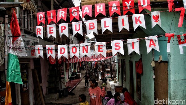 Semarak Kampung Nelayan Sambut Hari Kemerdekaan