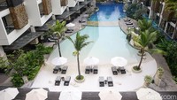 The Trans Resort Bali juga mengalami penurunan jumlah tamu. Dari bulan lalu hingga Agustus belum ada kenaikan dari tamu pribadi.