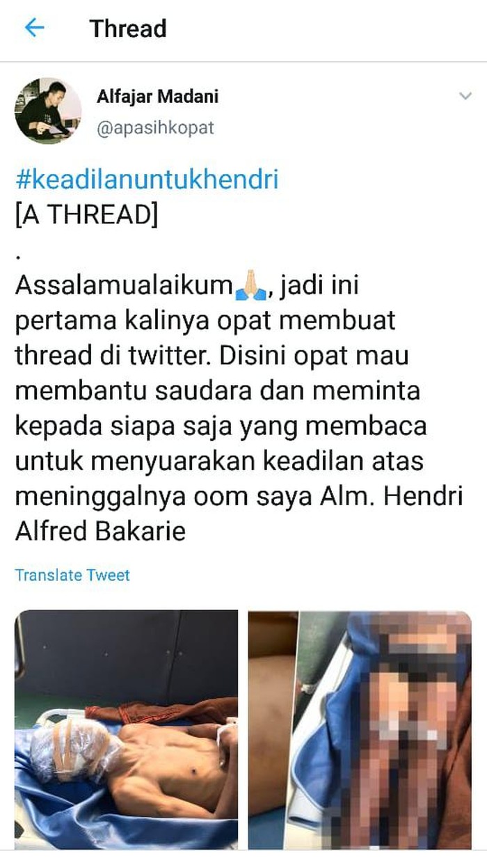 Viral seorang warga meninggal saat diperiksa di Polres Barelang