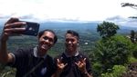Foto: Pemandangan Dahsyat Borobudur dari Watu Ambeng