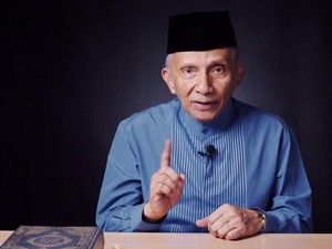 Amien Rais Koreksi JK soal Banyaknya Massa Sambut Habib Rizieq
