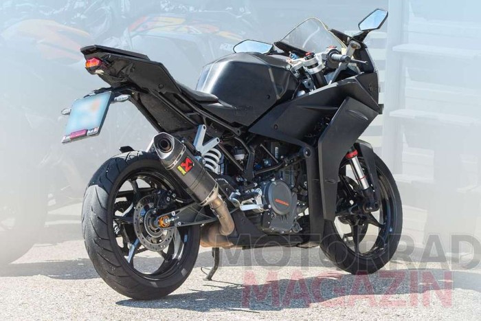 Foto spyshot motor baru KTM RC390
