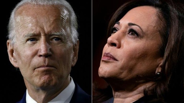 Ekspresi Para Anggota Parlemen AS Usai Shutdown Berakhir Senator Kamala Harris (D-CA) speaks to reporters after the Senate reached an agreement to end the shut down of the federal government on Capitol Hill in Washington, U.S., January 22, 2018. REUTERS/Joshua Roberts