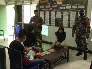 Koramil di Mamuju Sediakan WiFi-HP Gratis Bantu Siswa Belajar Online