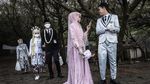 Momen Nikah Massal Jelang HUT RI di Yogyakarta