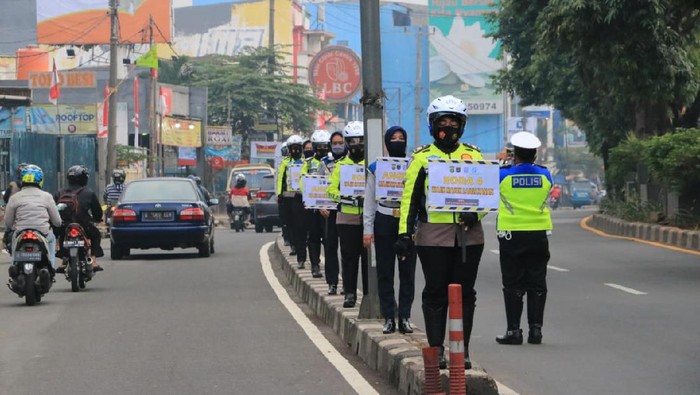 Motor Masuk Jalur Cepat Jl Margonda Depok Bakal Kena Tilang Elektronik