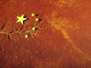 Pantai di China Ini Berubah Jadi Merah Darah