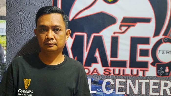 Pelaku penggelapan motor di Manado, Sulawesi Utara.