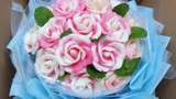 10 Puding Buket Bunga Cantik Buat Hadiah Istimewa