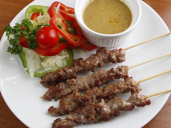 Resep Sate Sapi Saus Kacang Resep Sate Sapi Saus Kacang