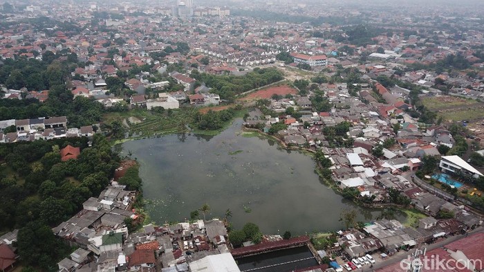 Situ Rompong Potret Situ Yang Semakim Terhimpit Pemukiman