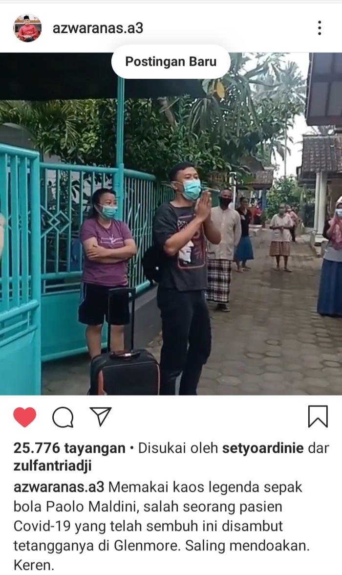 viral pasien covid sembuh