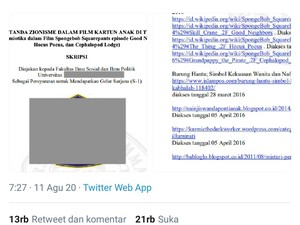 Skripsi Zionis yang Daftar Pustakanya Pakai Medsos Dibuat Mahasiswa UMM