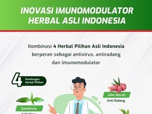 Inovasi Imunomodulator dari 4 Jenis Herbal untuk Optimalkan Imunitas