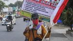 Sosialisasikan Hidup Bersih, Ujun Jalan Kaki Subang-Jakarta