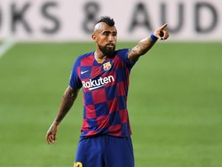 Arturo Vidal. Main 71 kali di Inter, 96 kali di Barca. Foto: Getty Images/David Ramos