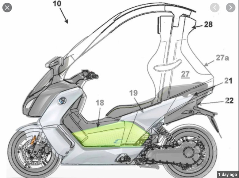 BMW C1 listrik BMW C1 listrik