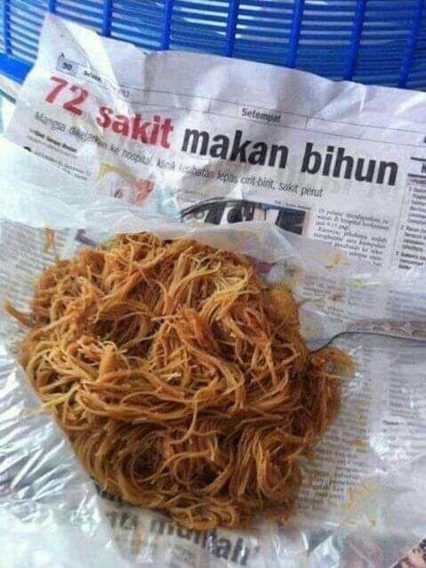 Bungkus makanan yang bikin salah fokus