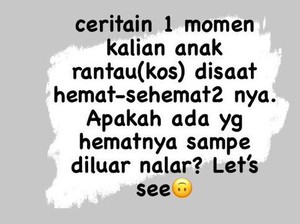 Ratusan Netizen Curhat Soal Makan Hemat Saat Jadi Anak Kos