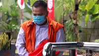 Deddy Handoko diperiksa terkait kasusnya yakni dugaan suap pemberian fasilitas dan kemudahan izin keluar bagi narapidana penghuni Lapas Sukamiskin.