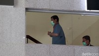 Mantan Bupati Bogor, Rachmat Yasin, menjalani pemeriksaan di gedung KPK, Jakarta, Kamis (13/8/2020).