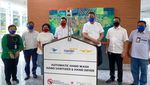Hand Sanitizer Otomatis untuk Cegah Corona di Bandara
