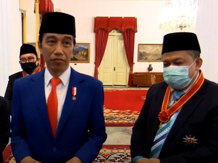 Jokowi-Maruf bersama Fahri Hamzah dan Fadli Zon (YouTube Setpres)