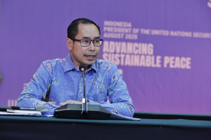 Direktur Perlindungan WNI dan BHI Kemlu, Judha Nugraha.