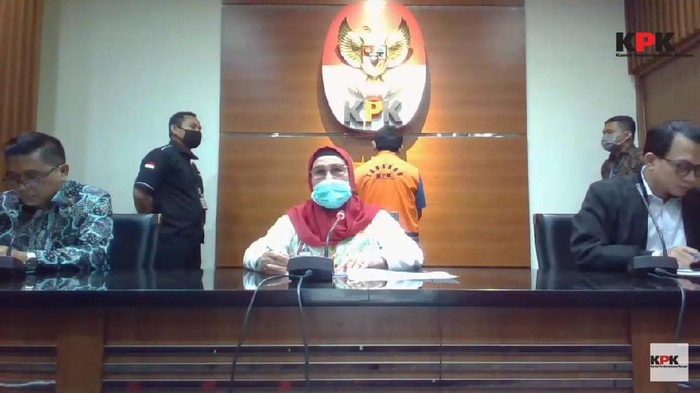 KPK tahan eks Bupati Bogor Rachmat Yasin (YouTube KPK RI)