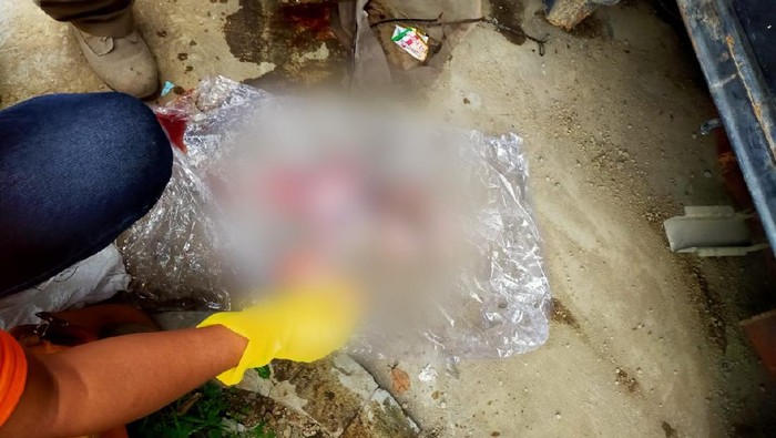 Mayat bayi ditemukan di aliran sungai Cibereum Cimahi