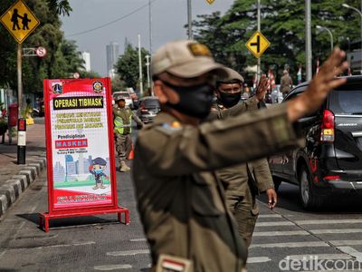 Razia Masker di Jakarta Utara Diperketat