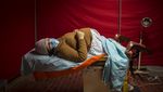 Potret Persalinan Pasien COVID-19 yang Bikin Haru di Peru