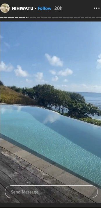 Rachel Vennya liburan di Nihi Sumba