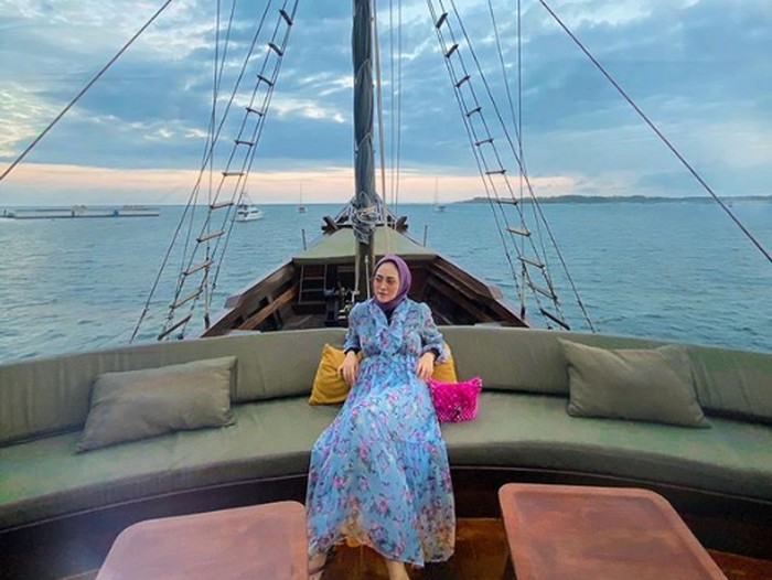 Rachel Vennya liburan di Nihi Sumba