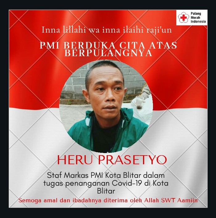 Satgas COVID Kota Blitar Berduka