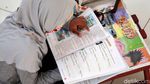 Foto Semangat Anak-anak Belajar Online di Masjid