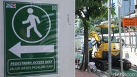 Sedangkan, proses archeological test pit adalah aktivitas ekskavasi arkeologi pelestarian cagar budaya. Proses ini akan terus berlangsung sampai proses galian terowong bawah tanah proyek ini selesai terlaksana.