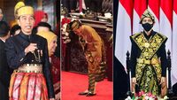 Kilas Balik Baju Adat Jokowi Di Sidang Tahunan, Besok Pakai Dari Daerah ...