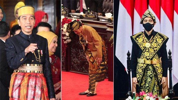 Deretan Baju Adat yang Pernah Dipakai Jokowi di Sidang Tahunan