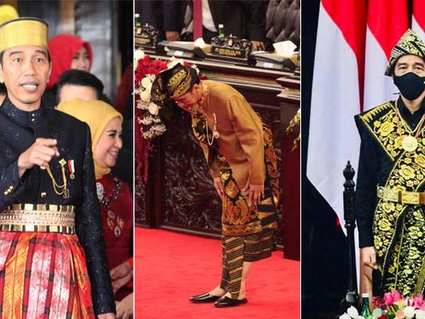 Deretan Baju Adat yang Pernah Dipakai Jokowi di Sidang Tahunan