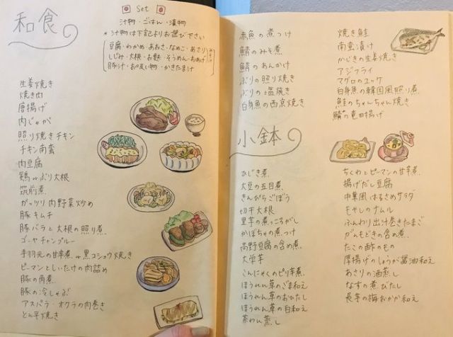 Buku menu kreatif