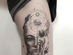 Kumpulan Tato Keren yang Menggambarkan Pandemi Corona