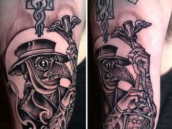 Kumpulan Tato Keren yang Menggambarkan Pandemi Corona