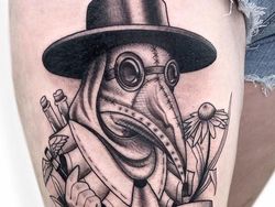 Kumpulan Tato Keren yang Menggambarkan Pandemi Corona