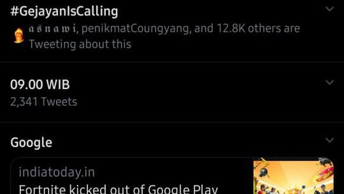 #GejayanIsCalling, Jumat (14/8/2020).